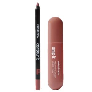 POV Amp It Lip Kit - Strawberry Shortcake and angel cake lip liner. $42 retail